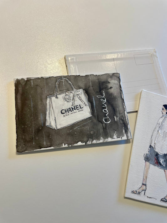 POSTCARD LOVELETTERS  "CHANEL BAG"