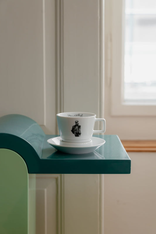 Kaffeetasse 0,25 l mit Unterteller - PREORDER
